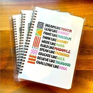 Notebooks NWT African‎ American heritage theme